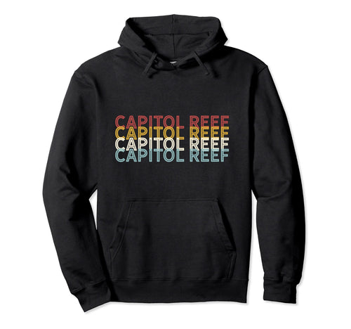 70S Usa Capitol Reef National Park Hoodie - Trendy Graphic for Adults - T-Shirt, Sweatshirt, Hoodie