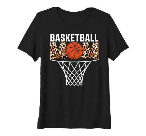 Womens Basketball Mom Game Day Hoop Net T-Shirt - Aesthetic Graphic Unisex - T-Shirt, Sweatshirt, Hoodie