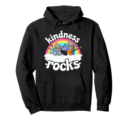 Anti Bullying Rainbow Hippie Music Hoodie - Novelty Apparel Men Women - T-Shirt, Sweatshirt, Hoodie