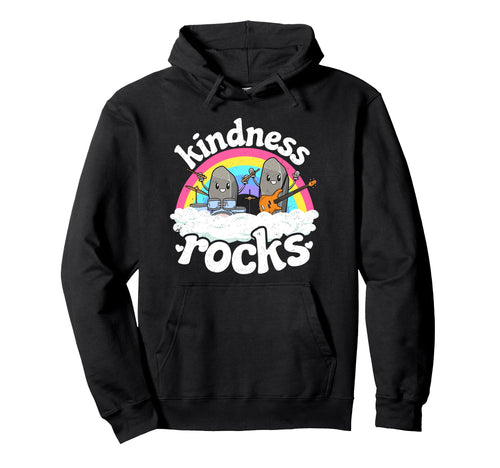 Anti Bullying Rainbow Hippie Music Hoodie - Novelty Apparel Men Women - T-Shirt, Sweatshirt, Hoodie