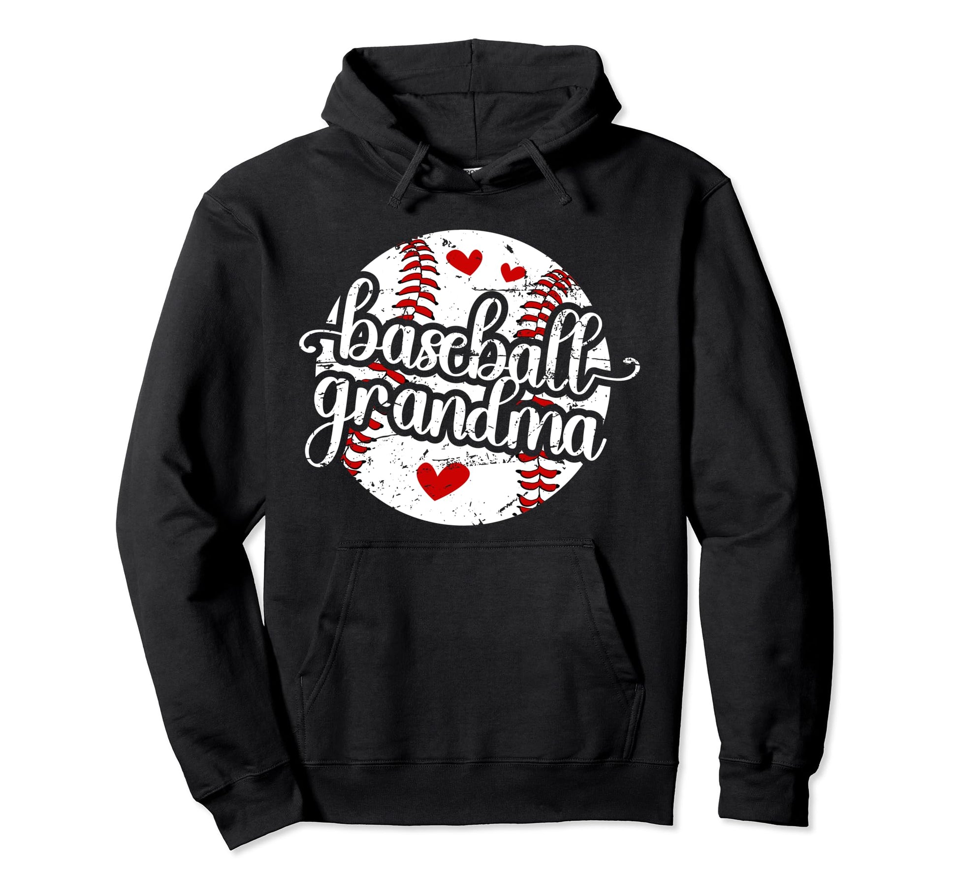 Baseball Grandma Best Grandma Hoodie - Fun Novelty Design for Adults - T-Shirt, Sweatshirt, Hoodie