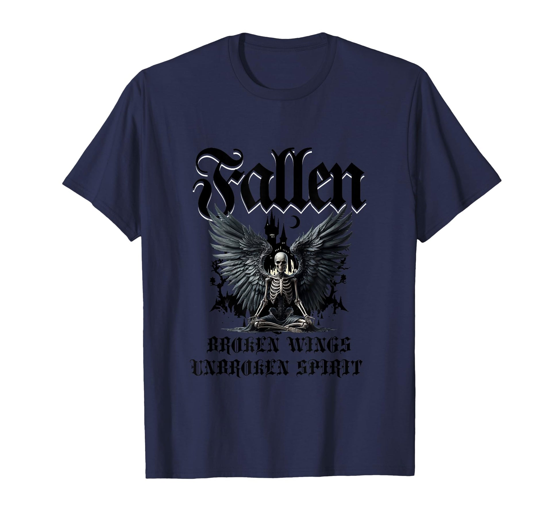 Goth Fallen Angel Emo Y2K Grunge T-Shirt - Fun Novelty Design Unisex - T-Shirt, Sweatshirt, Hoodie