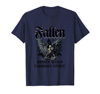 Goth Fallen Angel Emo Y2K Grunge T-Shirt - Fun Novelty Design Unisex - T-Shirt, Sweatshirt, Hoodie