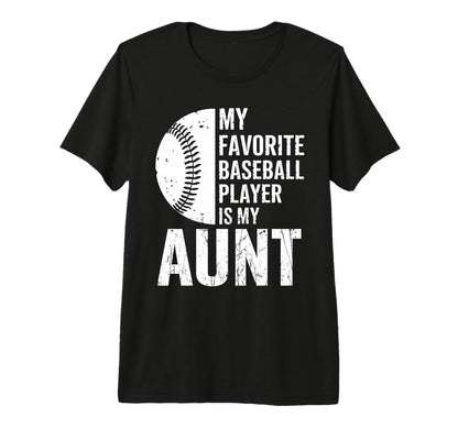 My Favorite Baseball Player Is My T-Shirt - Fun Novelty Design for Adults - T-Shirt, Sweatshirt, Hoodie