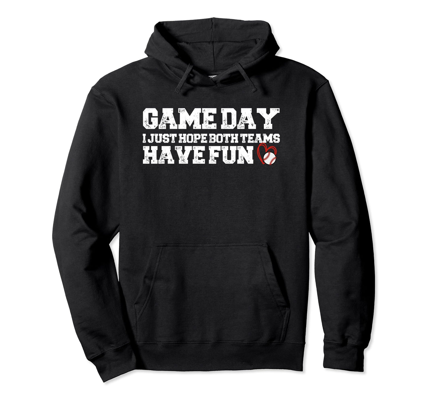 Game Day Baseball Lovers Sayings Parents Hoodie - Graphic Print Unisex - T-Shirt, Sweatshirt, Hoodie