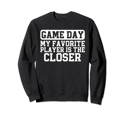 Game Day Baseball Lovers Parent Sweatshirt - Casual Everyday Wear Unisex - T-Shirt, Sweatshirt, Hoodie