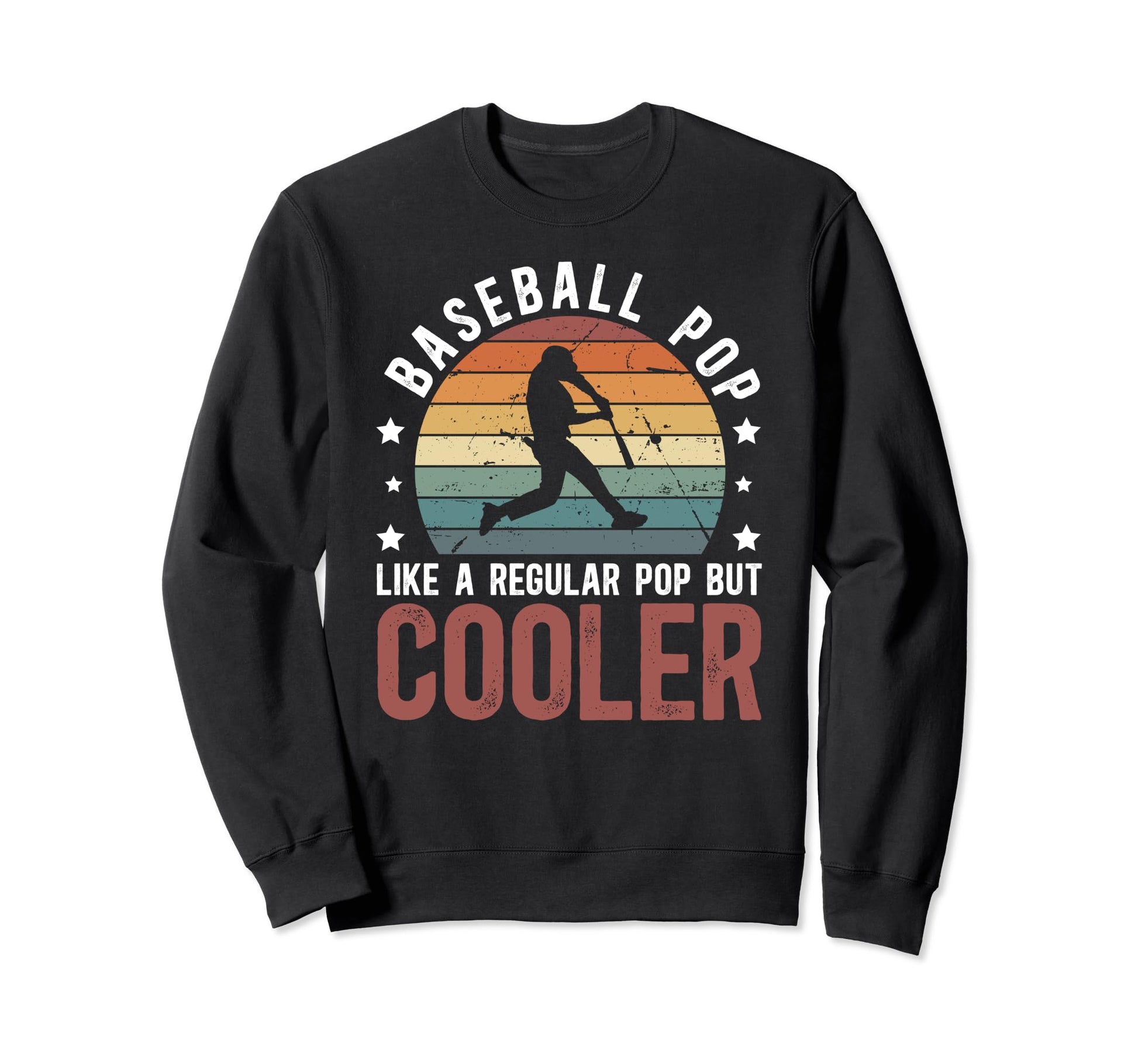 Baseball Pop Grandpa Pop Baseball Sweatshirt - Custom Art Print Unisex - T-Shirt, Sweatshirt, Hoodie