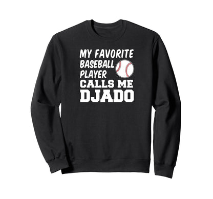 My Favorite Baseball Player Calls Sweatshirt - Trendy Graphic for Adults - T-Shirt, Sweatshirt, Hoodie