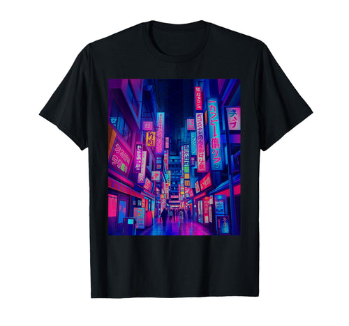 Tokyo Japan Street Japanese Aesthetic T-Shirt - Streetwear Style Men Women - T-Shirt, Sweatshirt, Hoodie