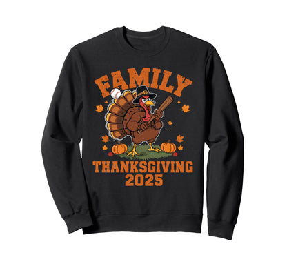 Happy Thanksgiving 2025 Funny Sweatshirt - Trendy Graphic Men Women - T-Shirt, Sweatshirt, Hoodie