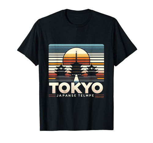 Tokyo Japan Minimalistic Vaporwave T-Shirt - Trendy Graphic Men Women - T-Shirt, Sweatshirt, Hoodie