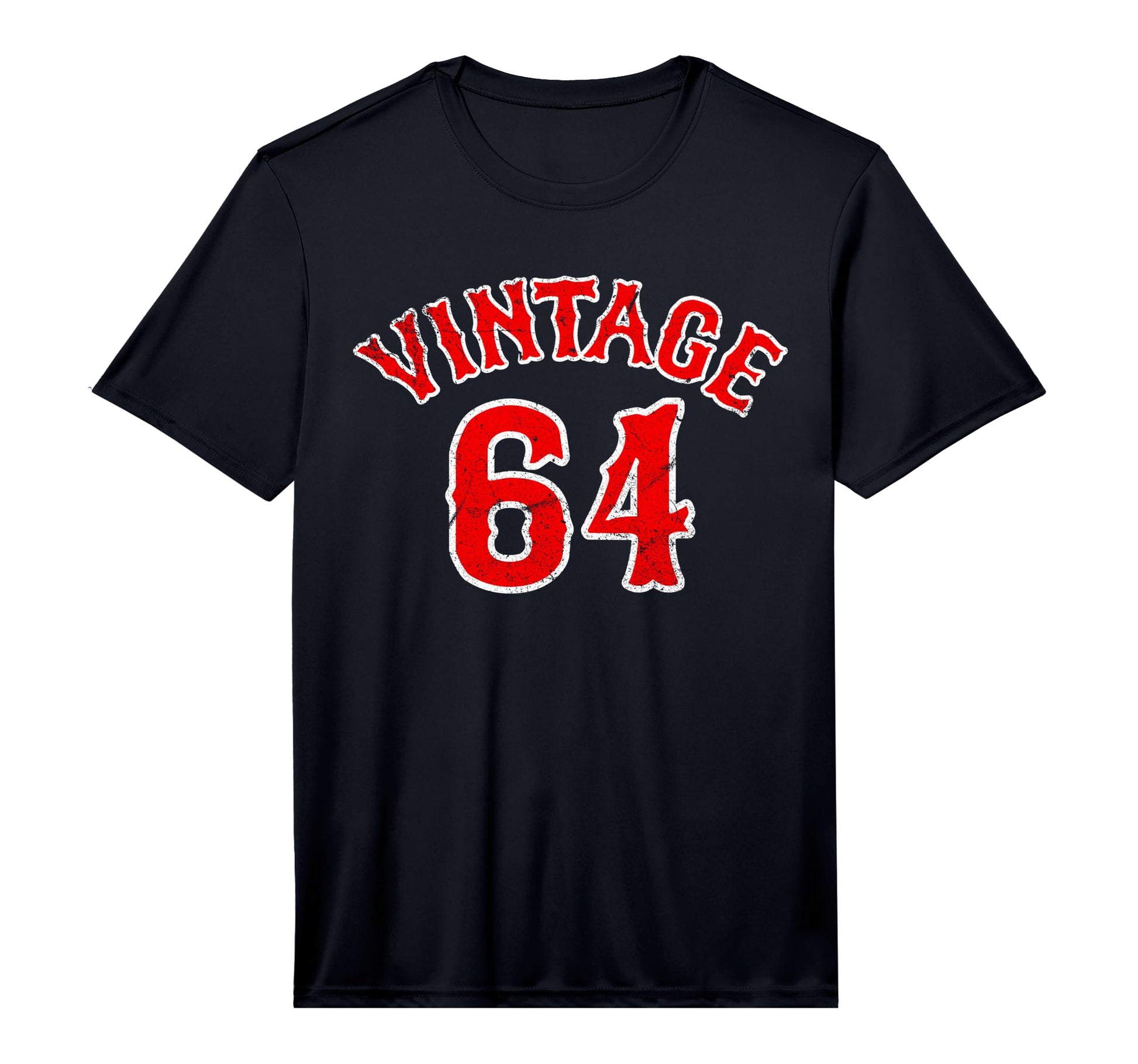 Mens Baseball Fan 64 Born 1964 60Th T-Shirt - Minimalist Print Unisex - T-Shirt, Sweatshirt, Hoodie