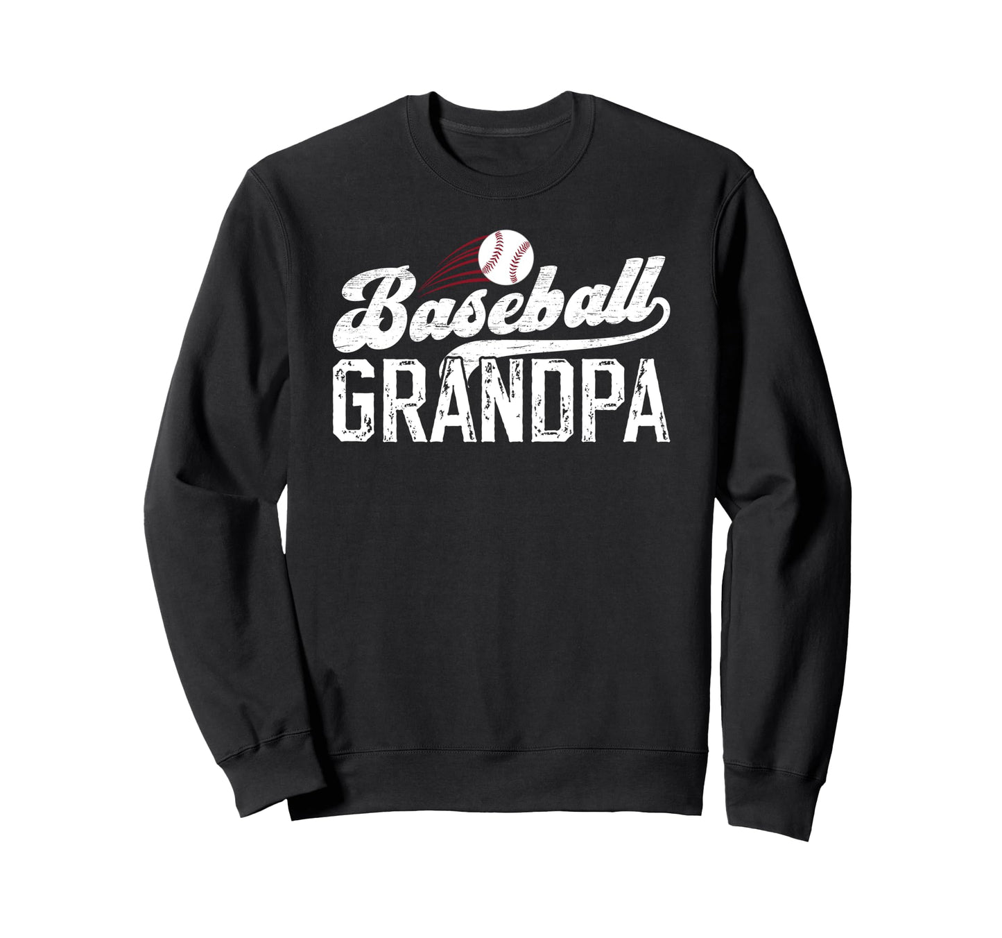 Proud Baseball Grandpa Sweatshirt - Casual Everyday Wear for Adults - T-Shirt, Sweatshirt, Hoodie