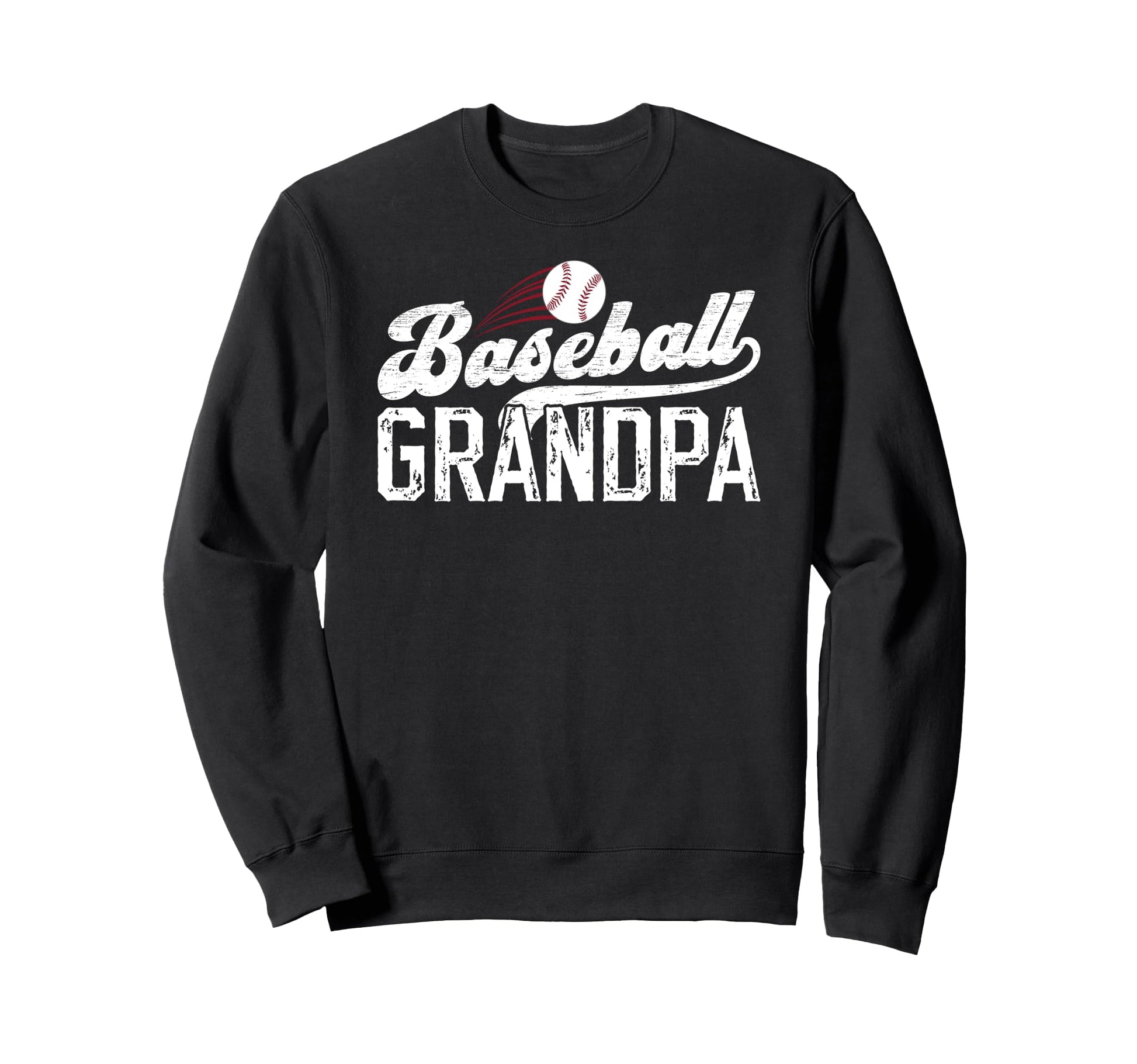 Proud Baseball Grandpa Sweatshirt - Casual Everyday Wear for Adults - T-Shirt, Sweatshirt, Hoodie