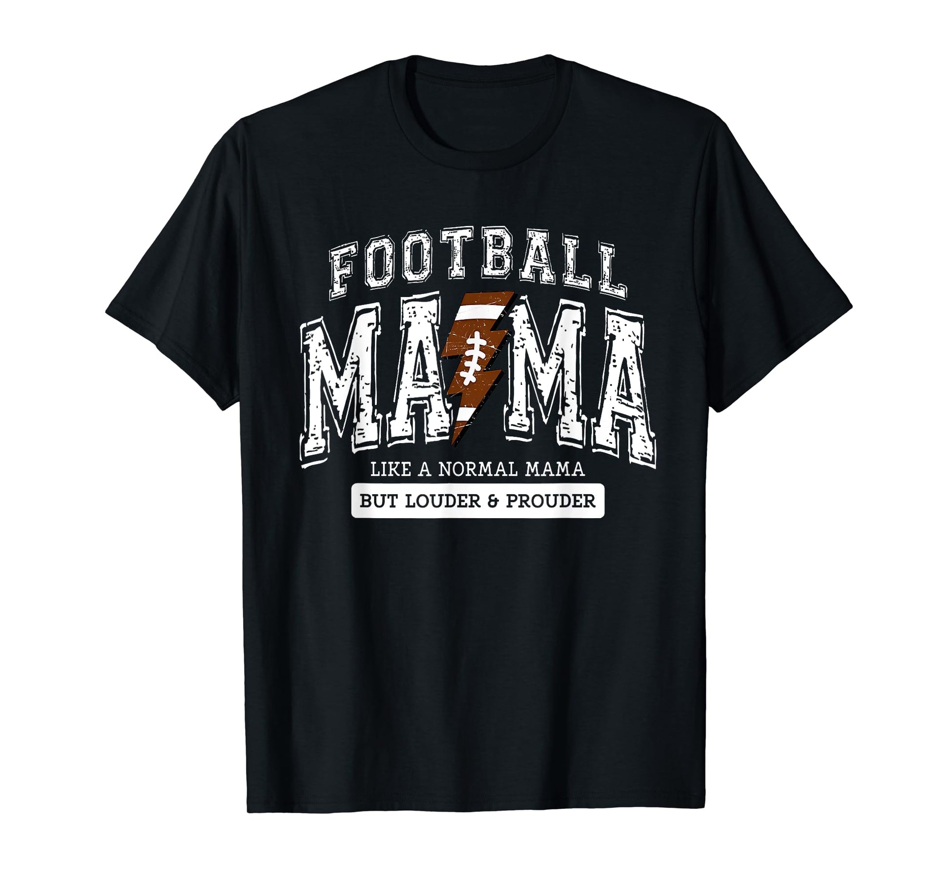 Football Mom Like Normal Mom But T-Shirt - Casual Everyday Wear for Adults - T-Shirt, Sweatshirt, Hoodie