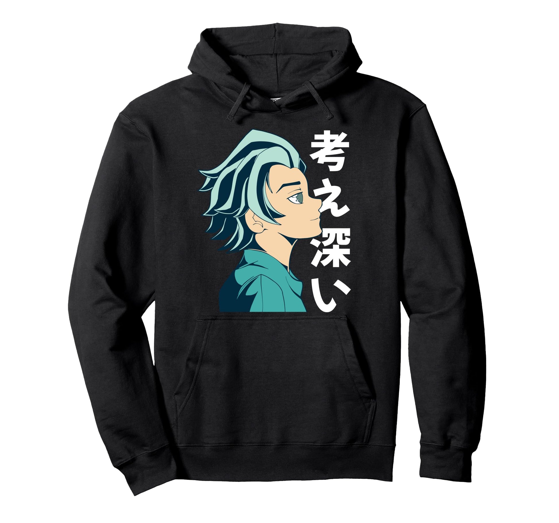 Anime Deep Thinking Otaku Japan Hoodie - Streetwear Style Men Women - T-Shirt, Sweatshirt, Hoodie