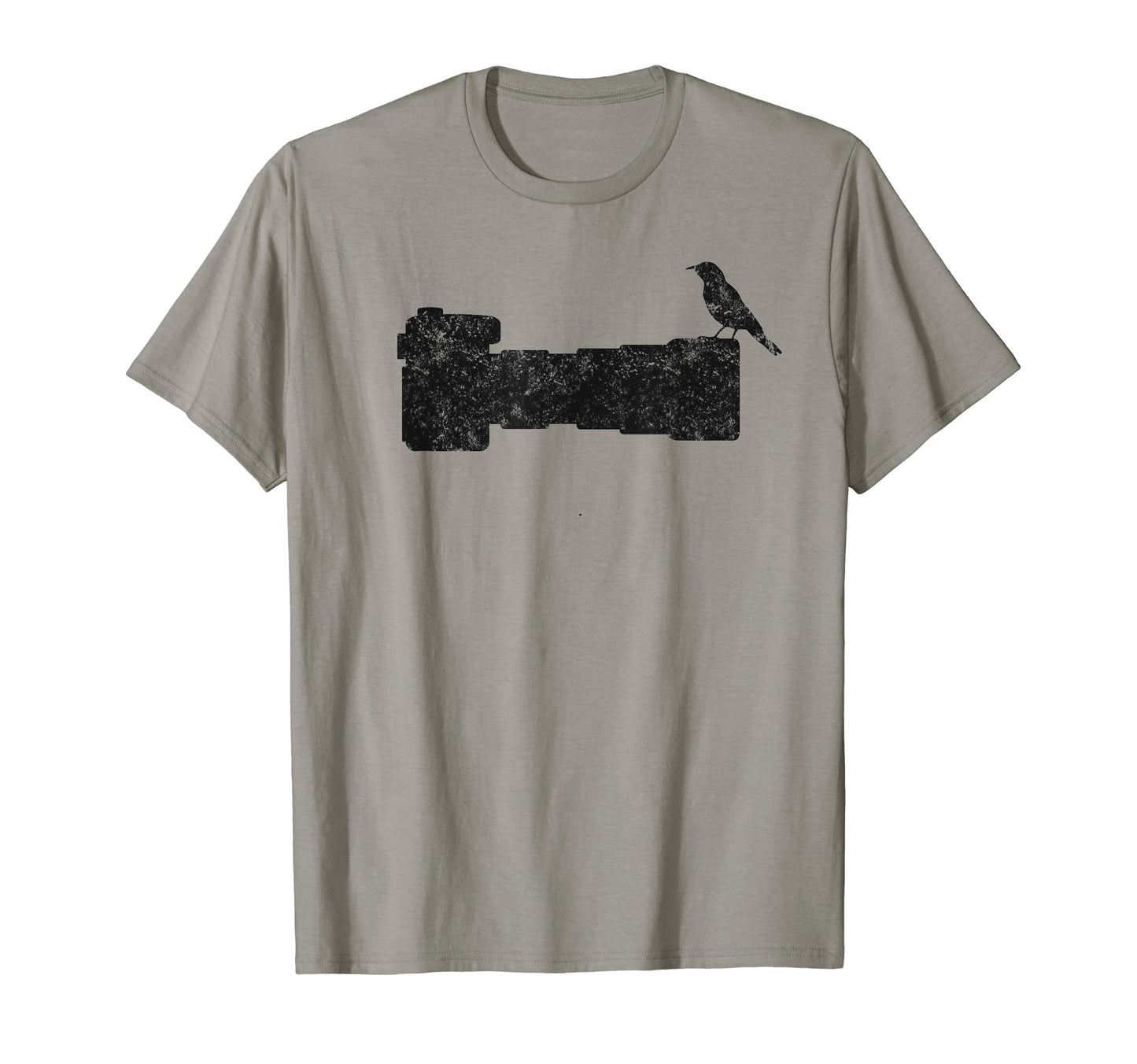 Bird Camera Long Lens Photographer Gift T-Shirt - Unique Graphic Unisex - T-Shirt, Sweatshirt, Hoodie