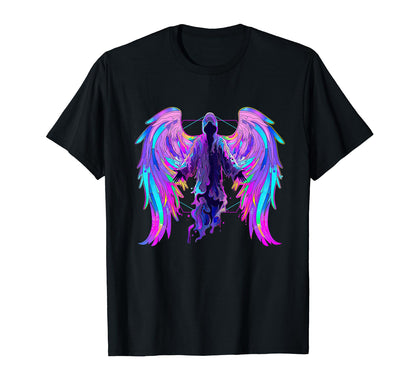 Pastel Goth Archangel Vaporwave T-Shirt - Streetwear Style for Adults - T-Shirt, Sweatshirt, Hoodie
