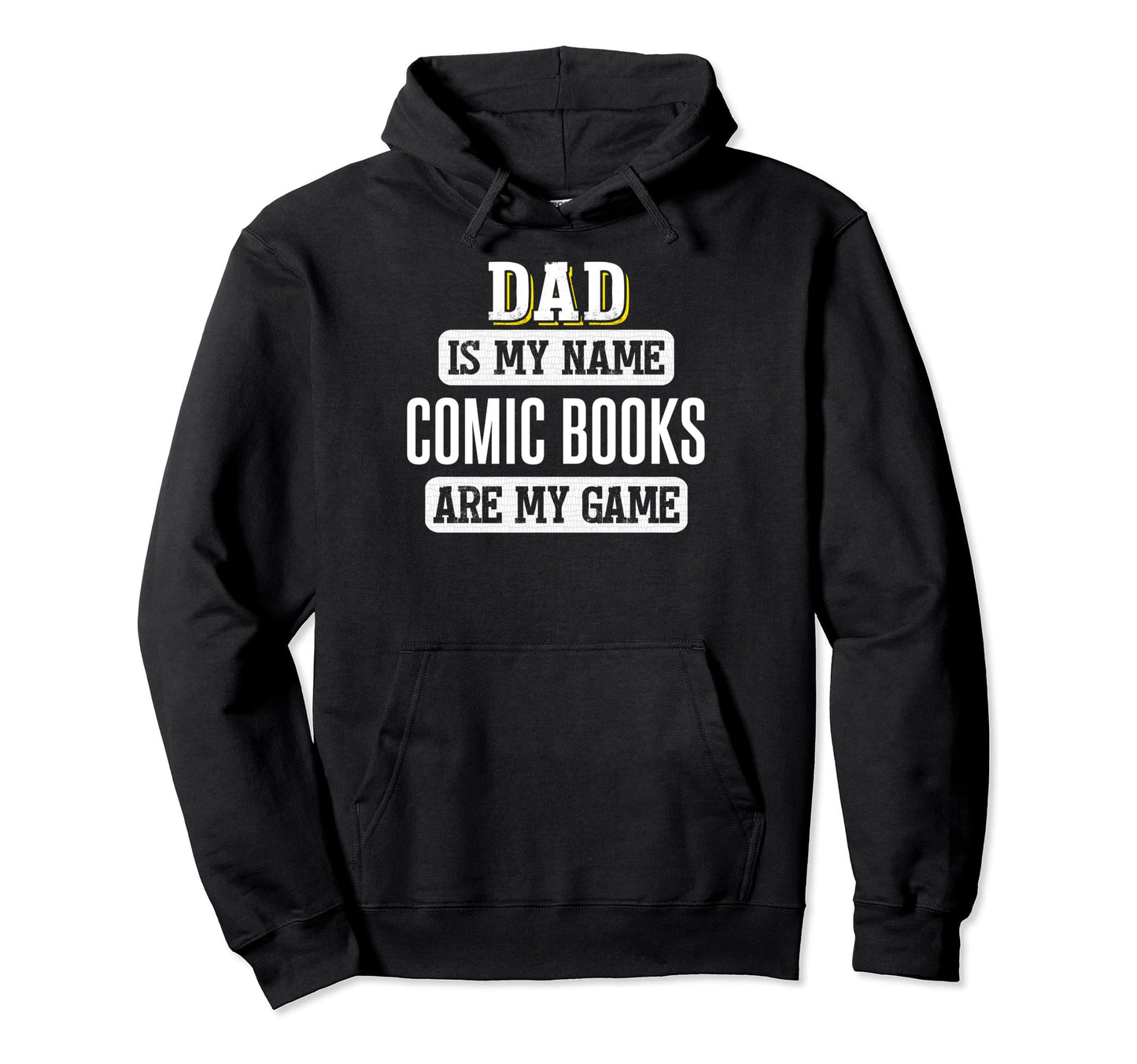 Funny Comic Books Gift Dad Fathers Day Hoodie - Custom Art Print Unisex - T-Shirt, Sweatshirt, Hoodie