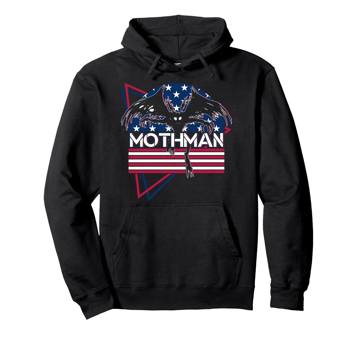 Vaporwave Aesthetic Mothman Hoodie - Trendy Graphic for Adults - T-Shirt, Sweatshirt, Hoodie