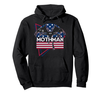 Vaporwave Aesthetic Mothman Hoodie - Trendy Graphic for Adults - T-Shirt, Sweatshirt, Hoodie