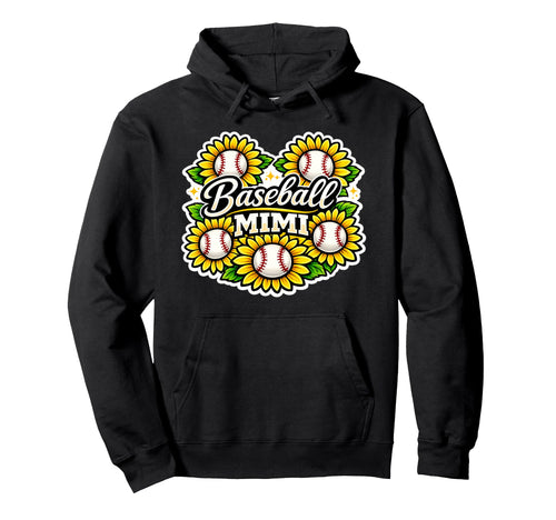 Baseball Mimi Sunflower Baseball Hoodie - Aesthetic Graphic Men Women - T-Shirt, Sweatshirt, Hoodie