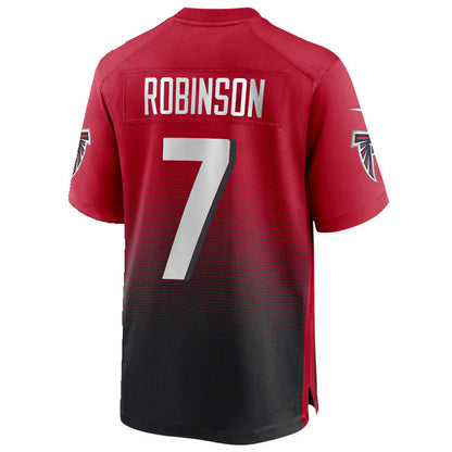 A.Falcons #7 Bijan Robinson Jersey Red Stitched Player Game Football Jerseys football jersey product view 1