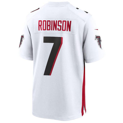 A.Falcons #7 Bijan Robinson Jersey White Stitched Player Game Football Jerseys football jersey product view 1