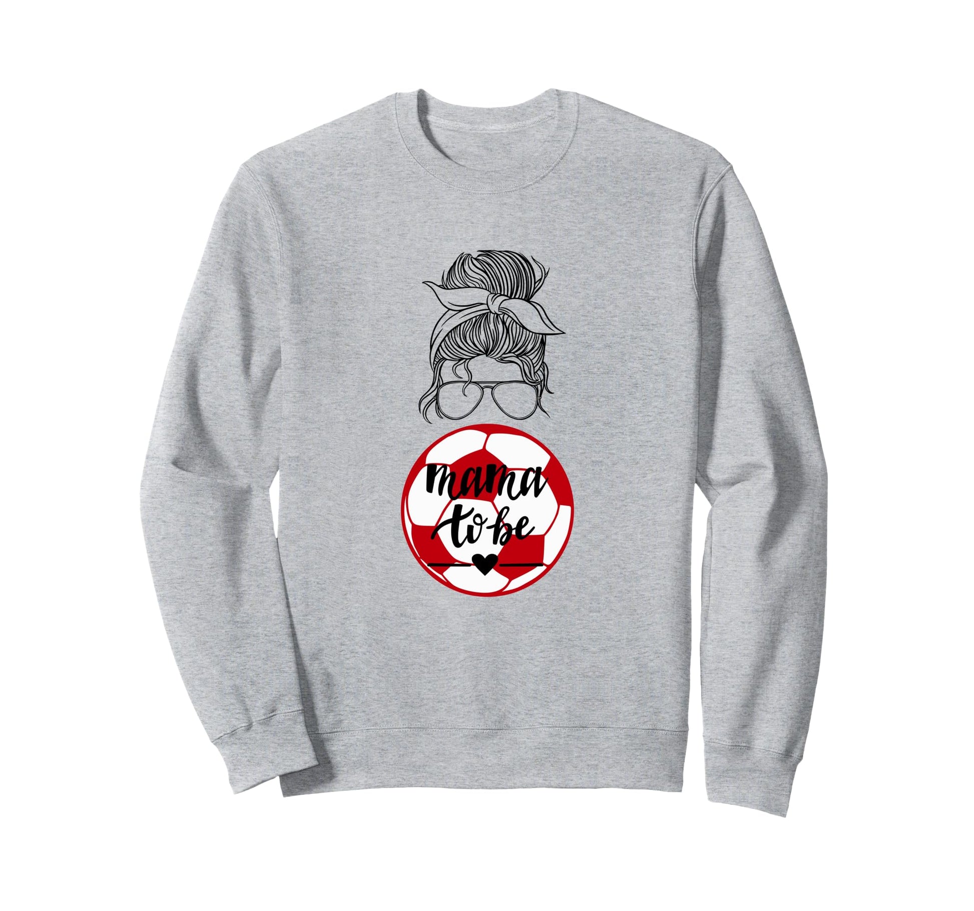 Soccer Mom Sports Gameday Mama Sweatshirt - Fun Novelty Design for Adults - T-Shirt, Sweatshirt, Hoodie