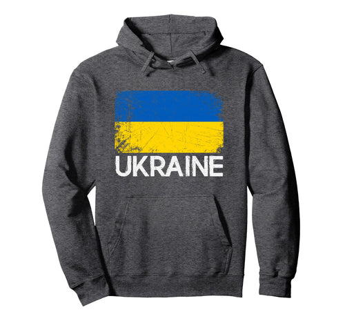 Ukrainian Flag Made Ukraine Gift Hoodie - Casual Everyday Wear for Adults - T-Shirt, Sweatshirt, Hoodie