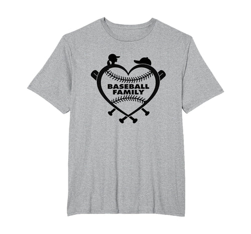 Baseball Family Sister Heart Love Fan T-Shirt - Novelty Apparel for Adults - T-Shirt, Sweatshirt, Hoodie
