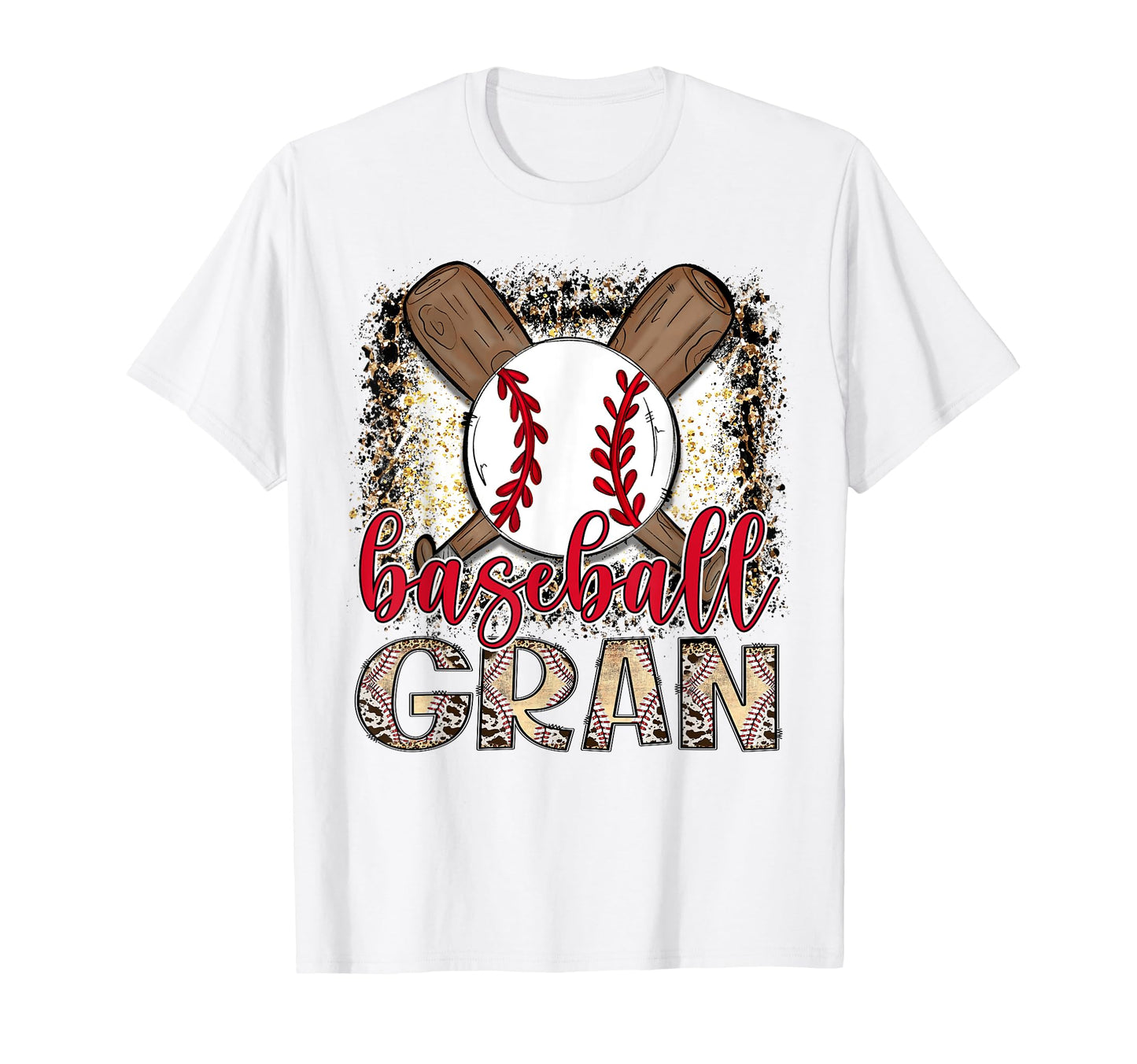 Baseball Gran Leopard Proud Ball Gran T-Shirt - Graphic Print Men Women - T-Shirt, Sweatshirt, Hoodie