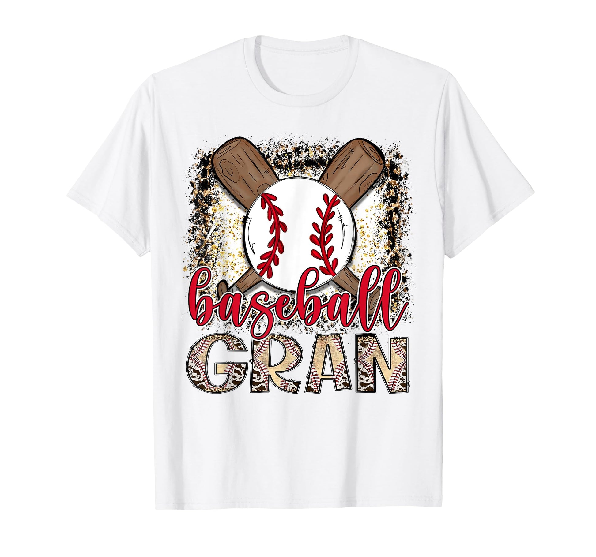 Baseball Gran Leopard Proud Ball Gran T-Shirt - Graphic Print Men Women - T-Shirt, Sweatshirt, Hoodie