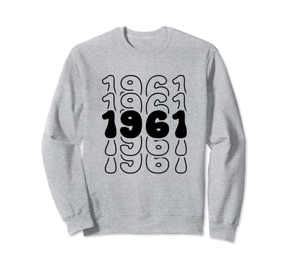 63 Year Old Groovy 63Rd Sweatshirt - Casual Everyday Wear Men Women - T-Shirt, Sweatshirt, Hoodie