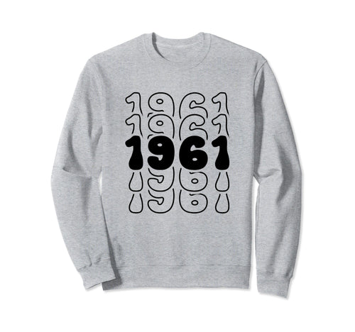 63 Year Old Groovy 63Rd Sweatshirt - Casual Everyday Wear Men Women - T-Shirt, Sweatshirt, Hoodie