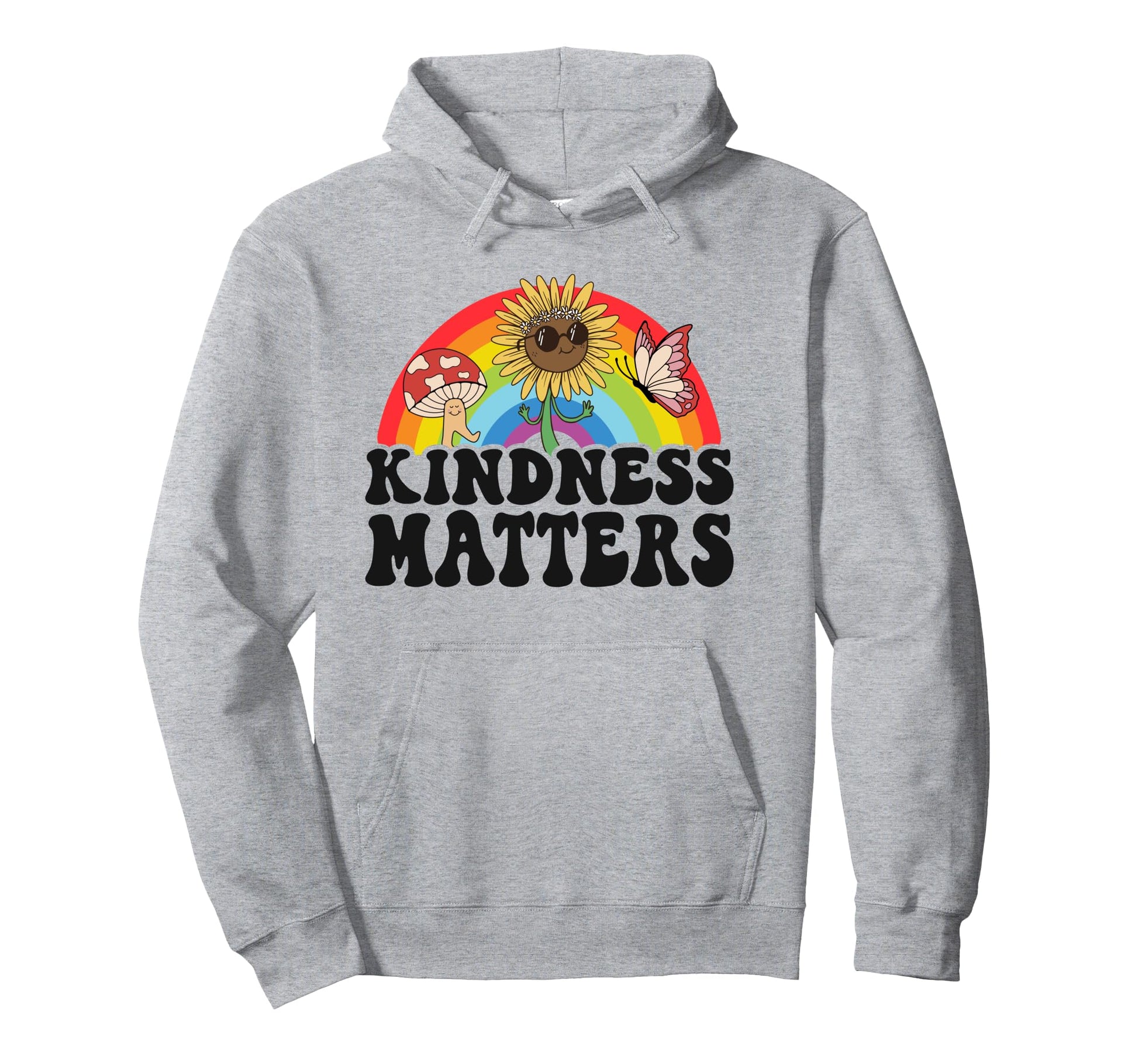 Hippie Sunflower Rainbow Sped Teacher Hoodie - Novelty Apparel Unisex - T-Shirt, Sweatshirt, Hoodie