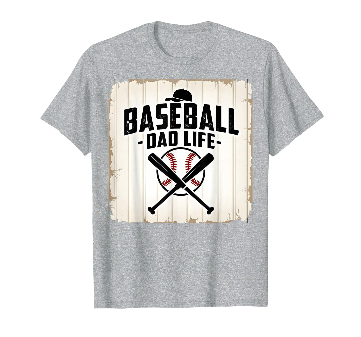 Baseball Dad Life Proud Father T-Shirt - Casual Everyday Wear Unisex - T-Shirt, Sweatshirt, Hoodie