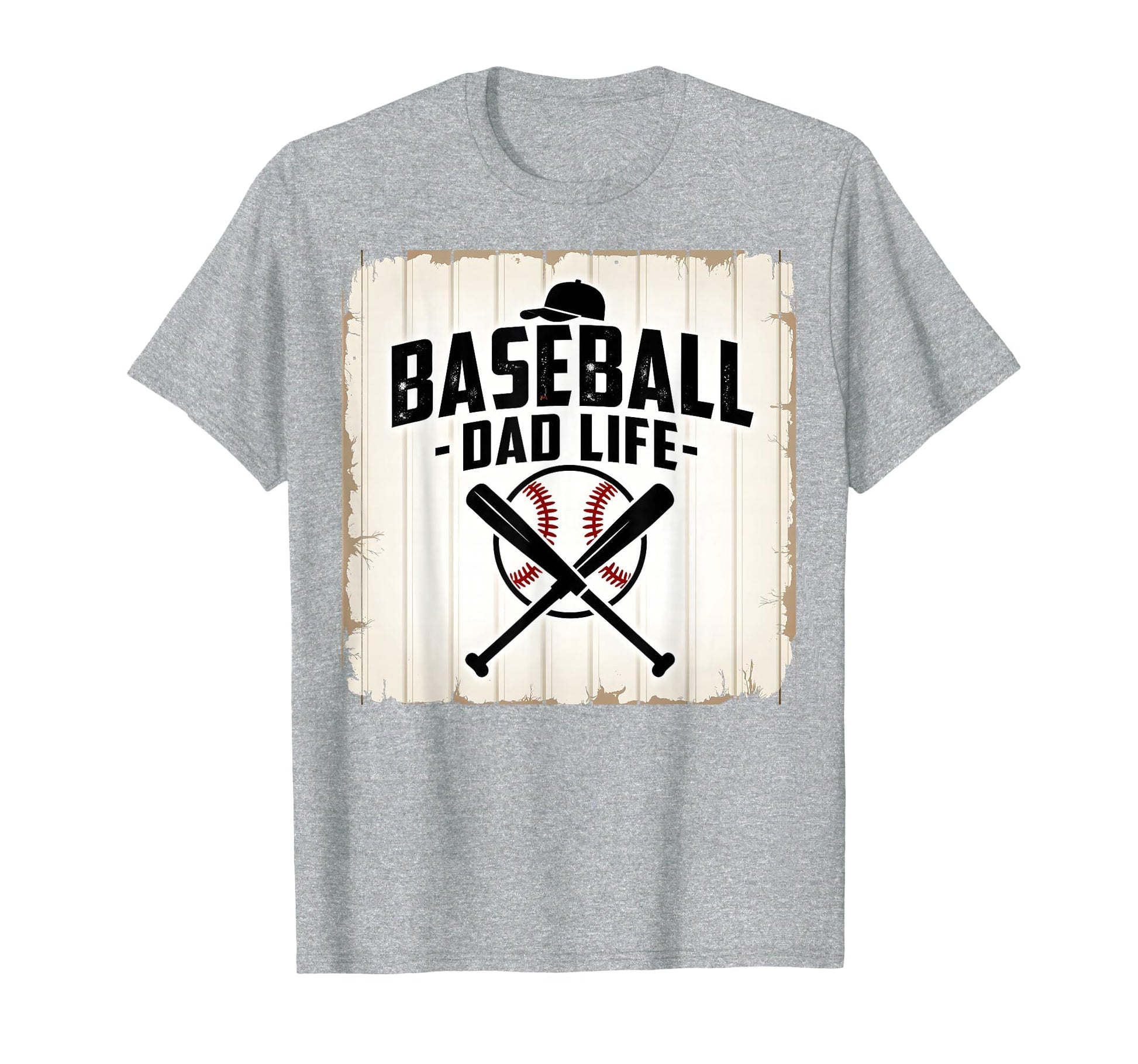 Baseball Dad Life Proud Father T-Shirt - Casual Everyday Wear Unisex - T-Shirt, Sweatshirt, Hoodie