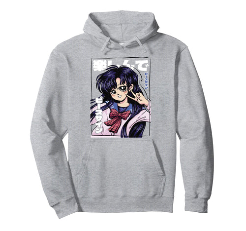 Anime Kawaii Aesthetic Manga 90S Hoodie - Casual Everyday Wear for Adults - T-Shirt, Sweatshirt, Hoodie