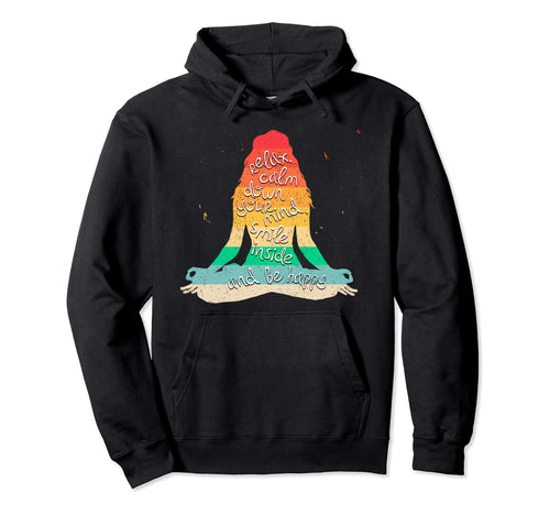 Meditation Pilates Yoga Lover Fan Gift Hoodie - Minimalist Print Unisex - T-Shirt, Sweatshirt, Hoodie