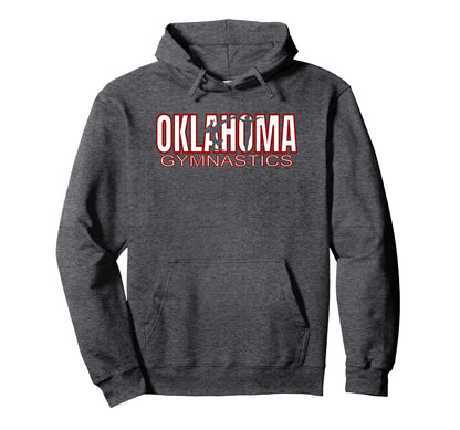 Oklahoma Gymnastics Competition Hoodie - Novelty Apparel for Adults - T-Shirt, Sweatshirt, Hoodie
