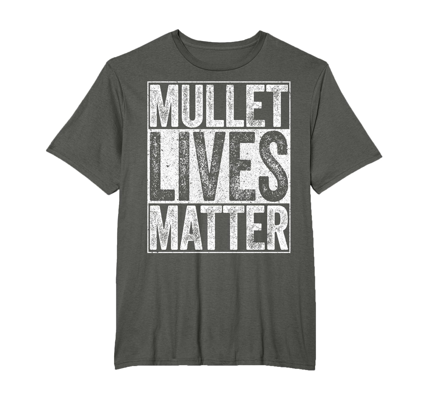 Mullet Lives Matter T-Shirt - Minimalist Print Men Women - T-Shirt, Sweatshirt, Hoodie