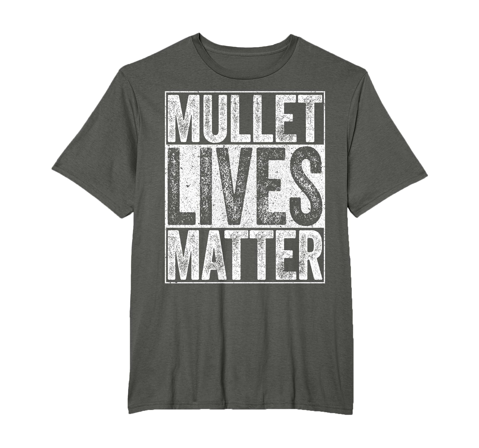 Mullet Lives Matter T-Shirt - Minimalist Print Men Women - T-Shirt, Sweatshirt, Hoodie