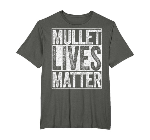 Mullet Lives Matter T-Shirt - Minimalist Print Men Women - T-Shirt, Sweatshirt, Hoodie