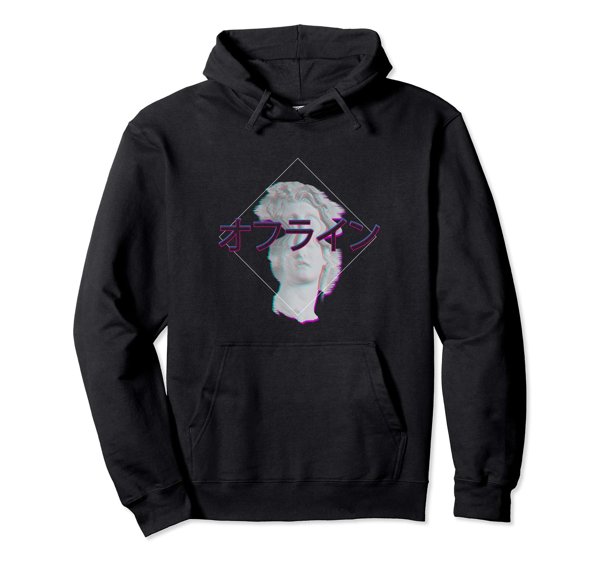 Retrowave Synthwave Vaporwave Hoodie - Fun Novelty Design for Adults - T-Shirt, Sweatshirt, Hoodie