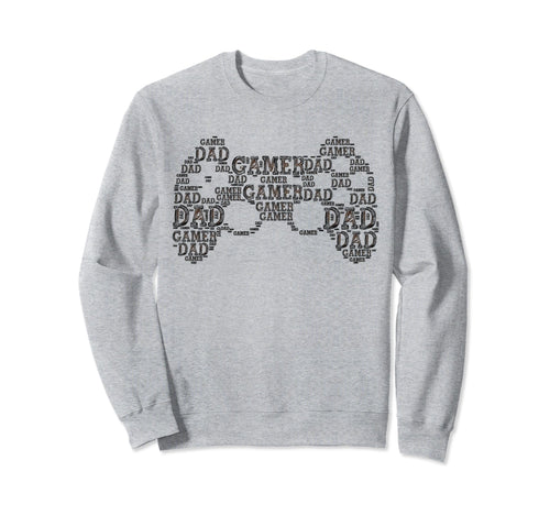 Funny Gamer Dad Daddy Fathers Day Sweatshirt - Graphic Print for Adults - T-Shirt, Sweatshirt, Hoodie