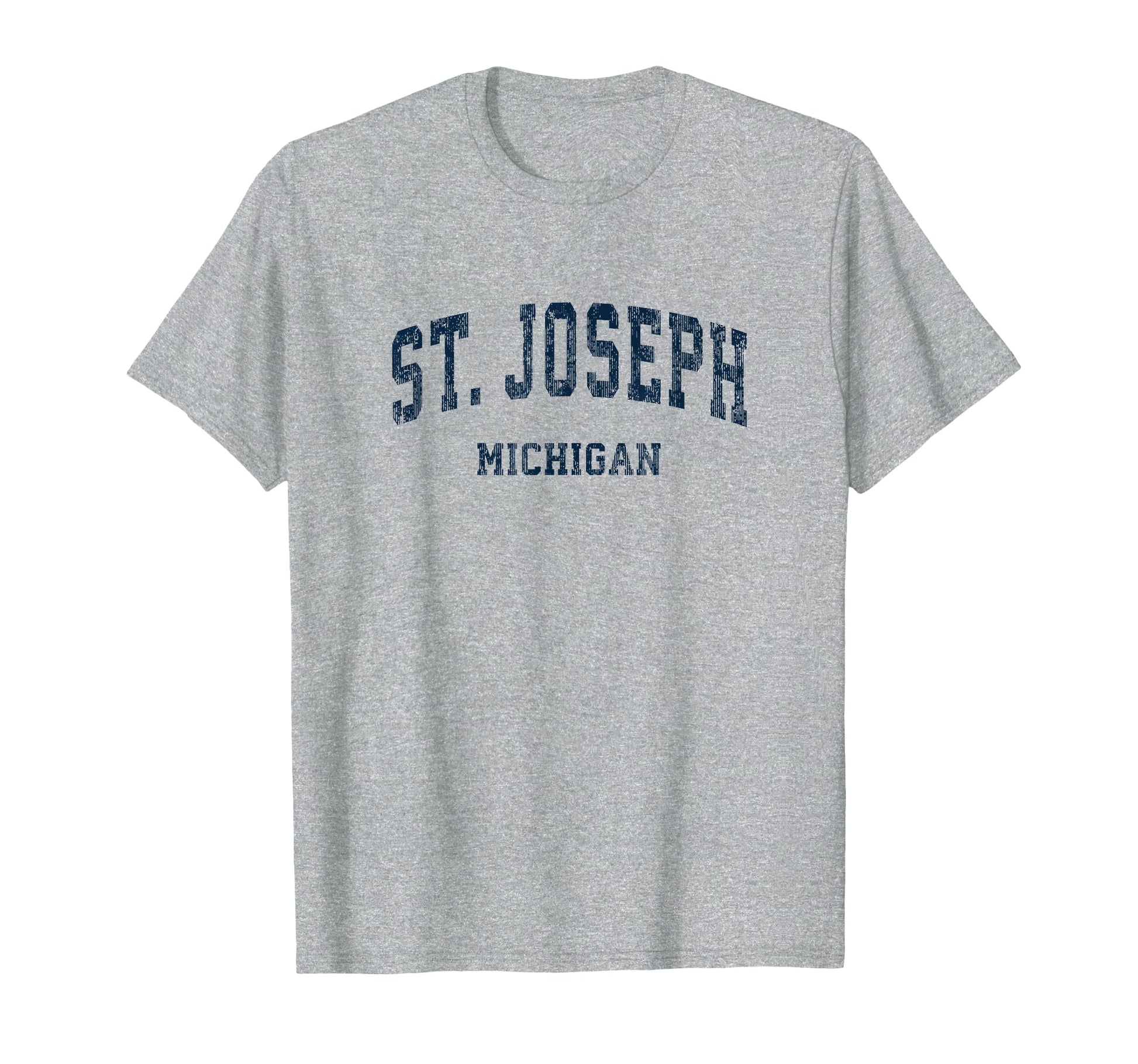 St Joseph Michigan Mi Varsity Sports T-Shirt - Trendy Graphic for Adults - T-Shirt, Sweatshirt, Hoodie