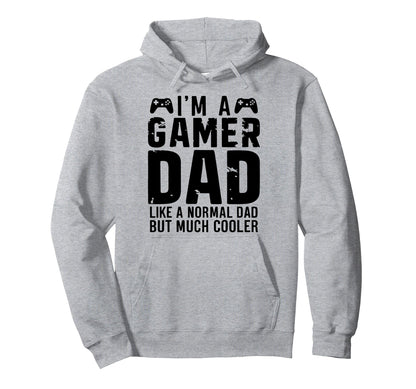 Gaming Lover Daddy Funny Gamer Dad Hoodie - Graphic Print for Adults - T-Shirt, Sweatshirt, Hoodie