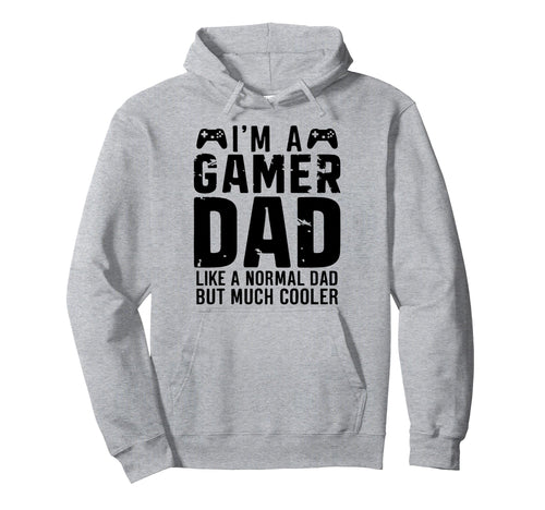 Gaming Lover Daddy Funny Gamer Dad Hoodie - Graphic Print for Adults - T-Shirt, Sweatshirt, Hoodie