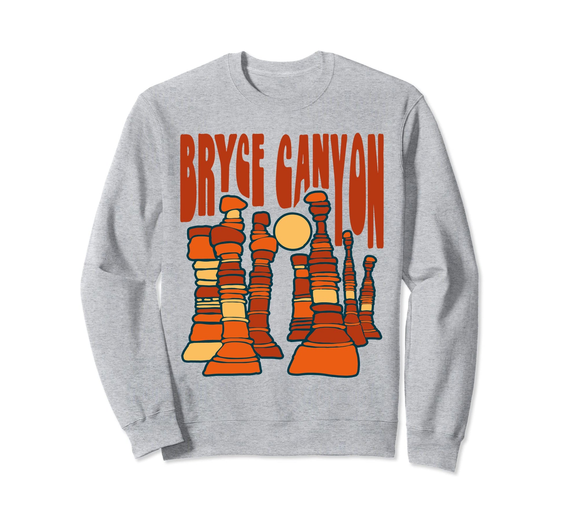 Bryce Canyon National Park Hoo Doo Sweatshirt - Casual Everyday Wear Unisex - T-Shirt, Sweatshirt, Hoodie